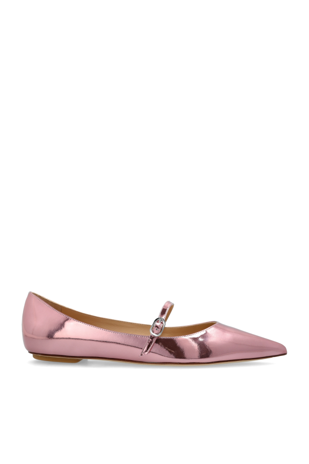 Stuart Weitzman Lackierte Ballerinas Emilia