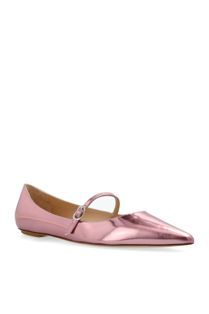 Stuart Weitzman Lackierte Ballerinas Emilia