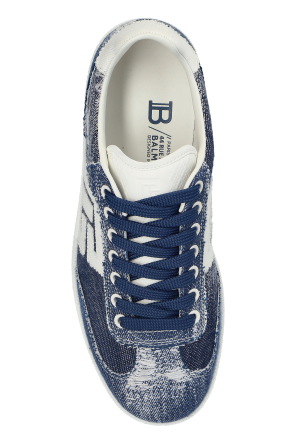 Balmain Sportschuhe mit vintage-Effekt