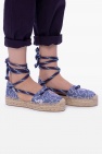Isabel Marant NAVY BLUE ‘Paisley Print’ espadrilles