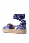Isabel Marant NAVY BLUE ‘Paisley Print’ espadrilles