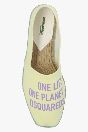 Dsquared2 Espadryle z kolekcji ‘One Life One Planet’