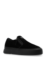 Giuseppe Zanotti BLACK Slip-on shoes with logo