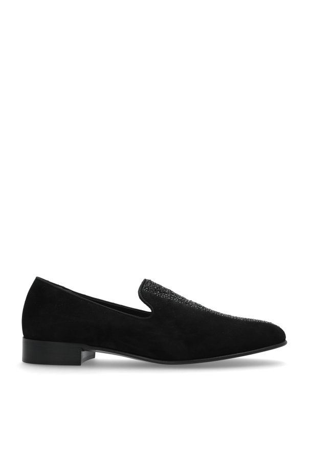 Giuseppe Zanotti Loafers shoes with shimmering crystals