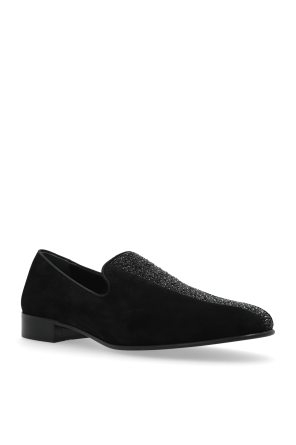 Giuseppe Zanotti Loafers shoes with shimmering crystals