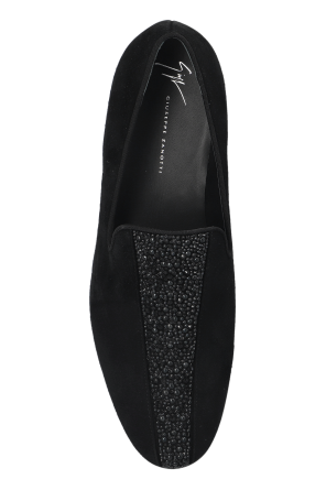 Giuseppe Zanotti Loafers shoes with shimmering crystals