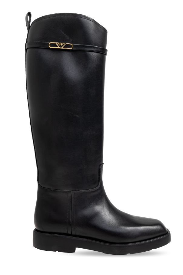 Emporio Armani Leather boots