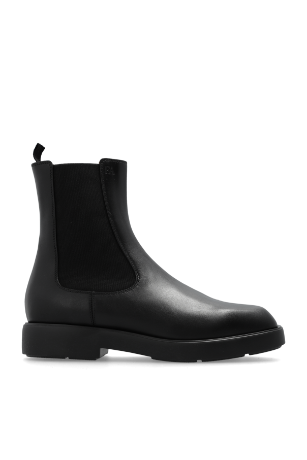 Emporio Armani Leather ankle boots