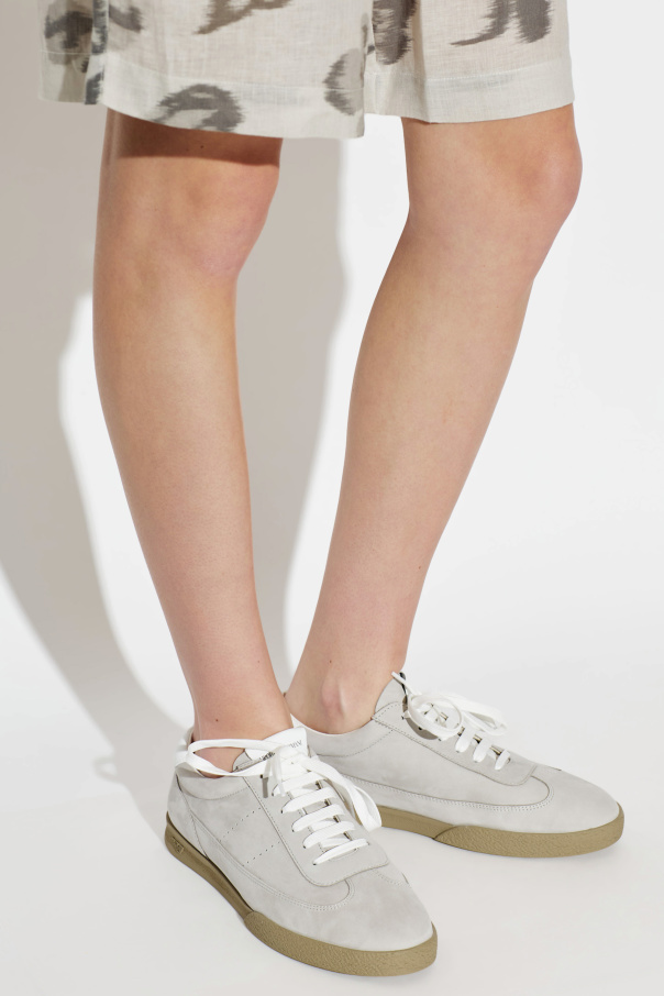 Emporio Armani Sportliche Schuhe aus Veloursleder