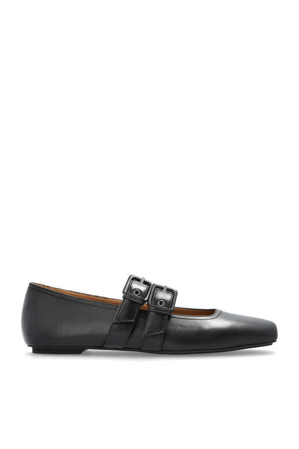 Leather ballet flats od Emporio Armani