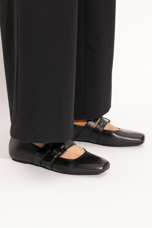 Leather ballet flats od Emporio Armani