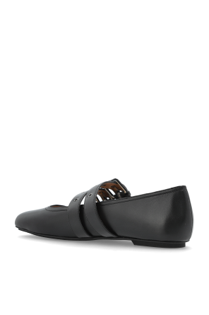 Emporio Armani Skórzane baleriny