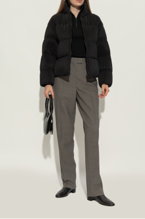 Emporio Armani Leather ankle boots with heels