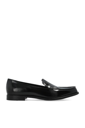 Leather loafers