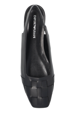 Emporio Armani Ballerinas mit offener Ferse