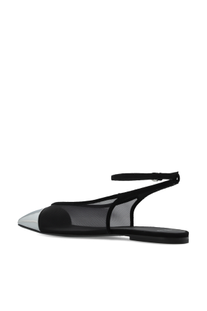Emporio Armani Ballerinas mit offener Ferse