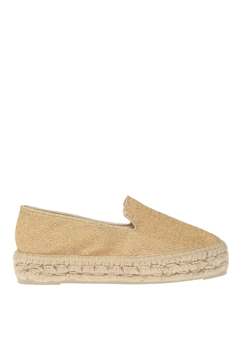 Manebi Metallic trim espadrilles