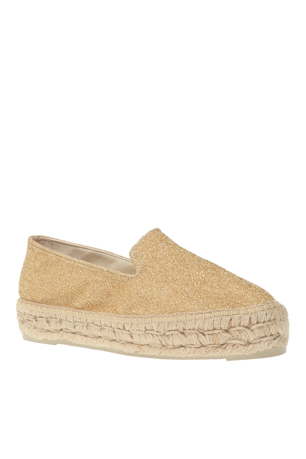 Manebi Metallic trim espadrilles