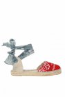 Manebí RED ‘Bandana’ espadrilles with tie fastening