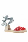 Manebí RED ‘Bandana’ espadrilles with tie fastening