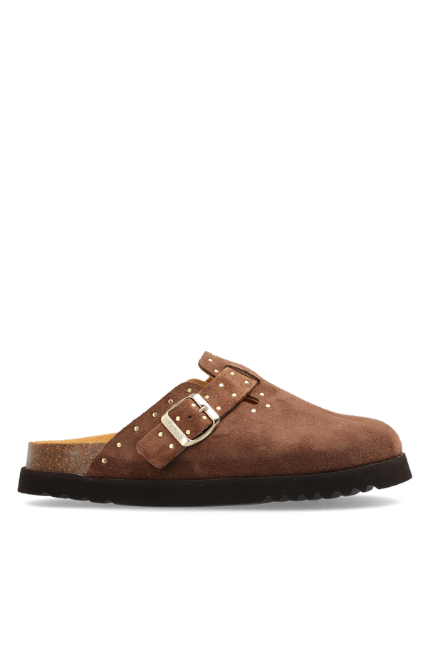 Suede ‘Beatriz Clog’ slides od Scholl