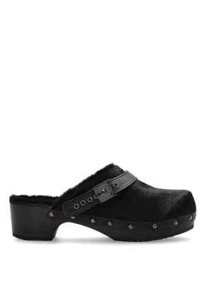 Leather mules ‘Pescura Robin’
