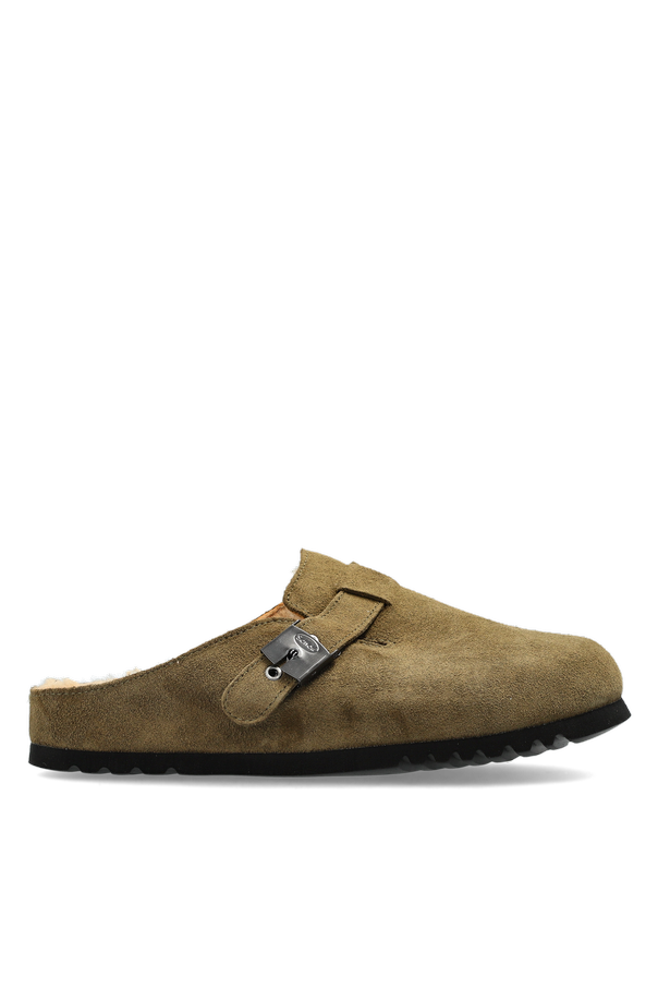 Suede slides ‘Grace Fur’ od Scholl
