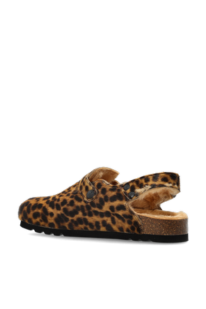 Scholl "Fae Backstrape Fur" slides