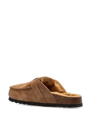 Scholl ‘Dakota Fur’ leather slides