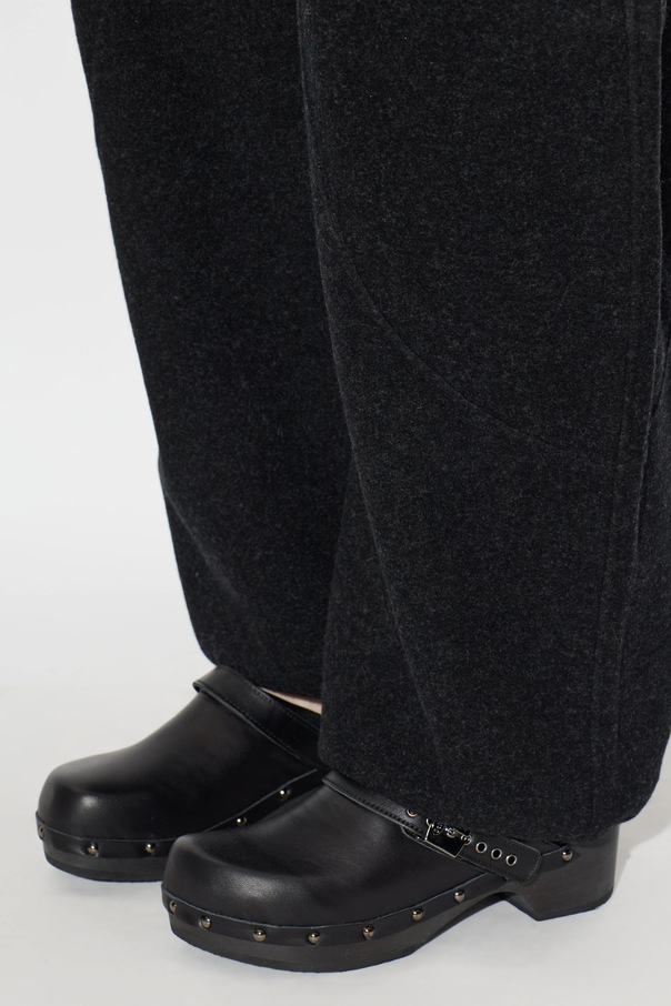 Scholl Leder-Pantoletten ‚Pescura Robin‘