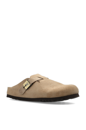 Scholl Suede slide sandals ‘Grace’