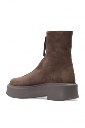 The Row Suede boots