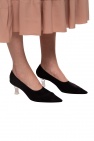 The Row BLACK ‘Sock Pump’ heeled pumps