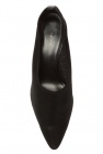 The Row BLACK ‘Sock Pump’ heeled pumps