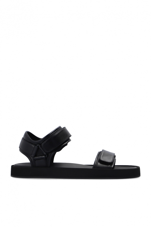 The Row ‘Hook-And-Loop II’ leather sandals