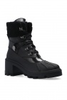 Moncler 'O' 'Corrine' lace-up heeled ankle boots