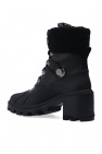 Moncler 'O' 'Corrine' lace-up heeled ankle boots