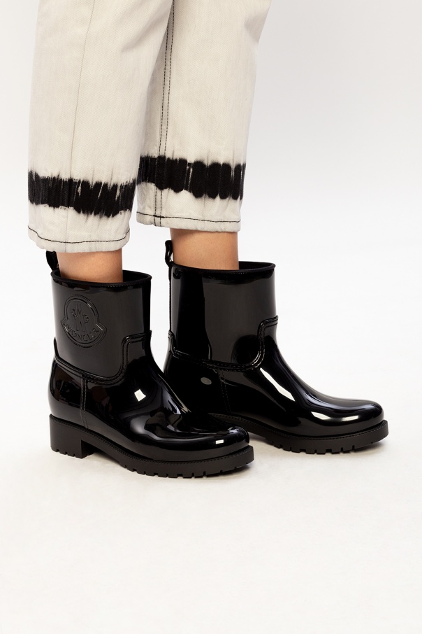 moncler black ginette boots