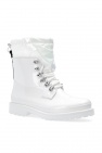 Moncler WHITE ‘Galaxite’ rain boots