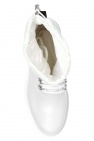 Moncler WHITE ‘Galaxite’ rain boots