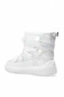 Moncler WHITE ‘Insolux’ shimmering snow boots
