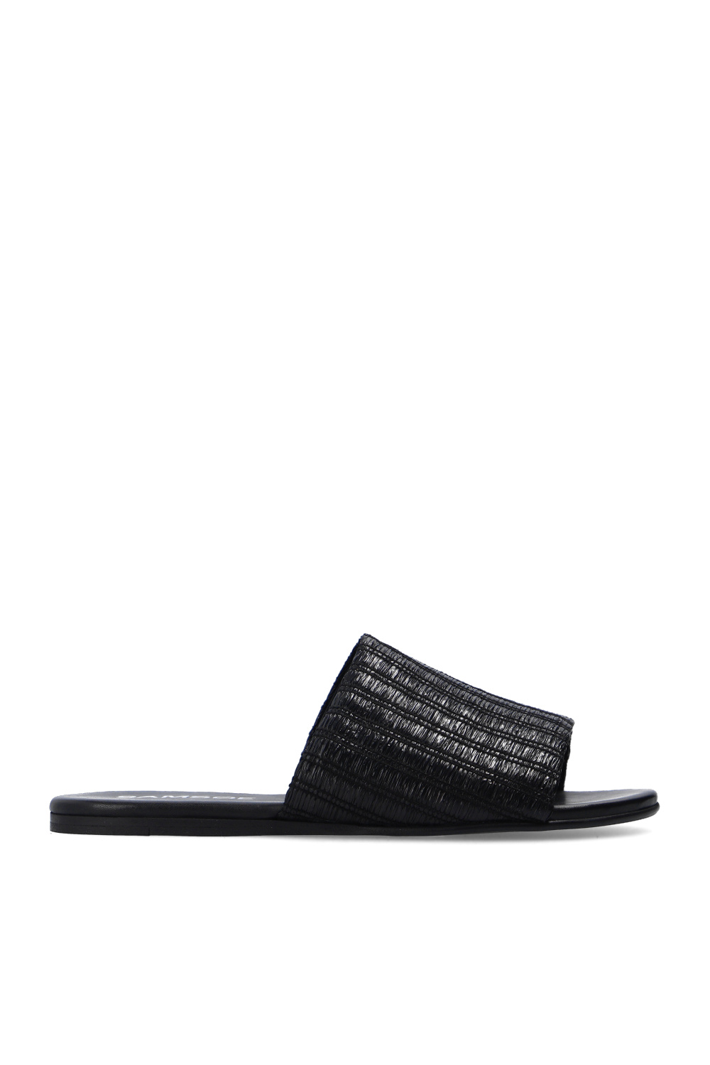 zara woven slides