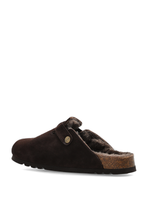 Scholl '‘Fae New F’' leather slides
