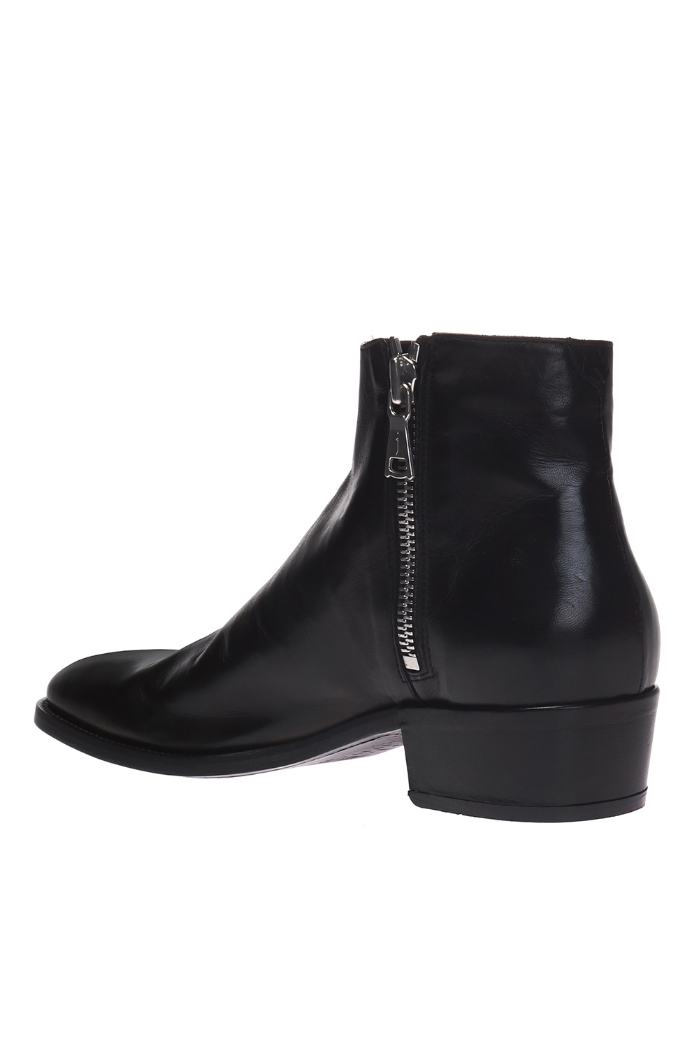 ludlow leather heel boot