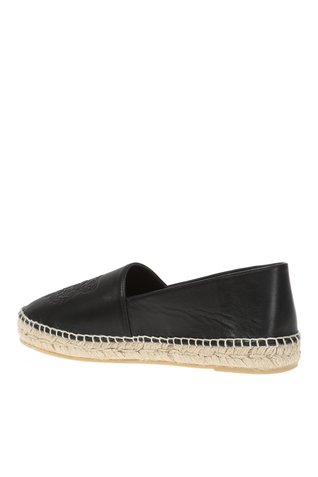 kenzo leather tiger espadrilles