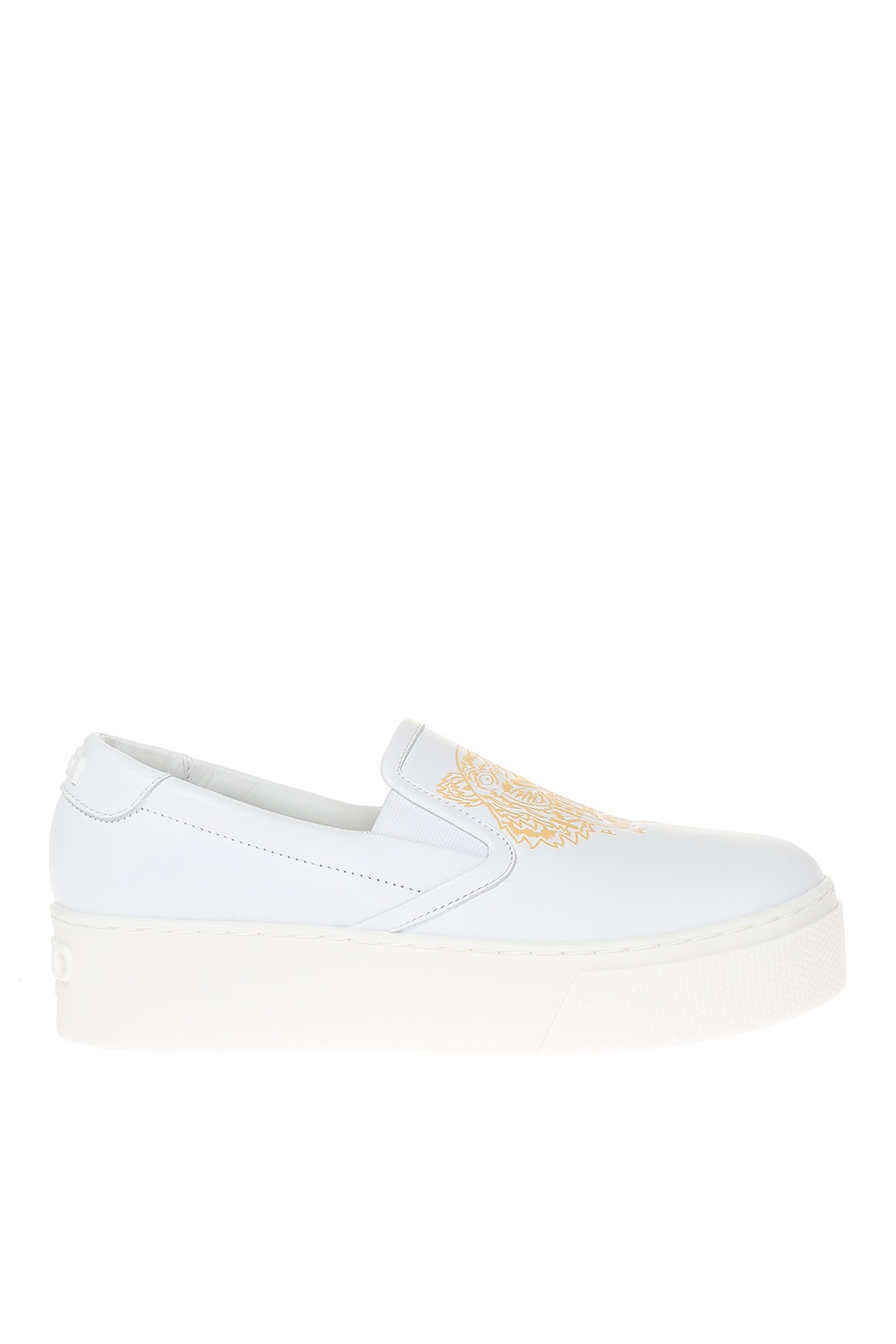 kenzo slip on white