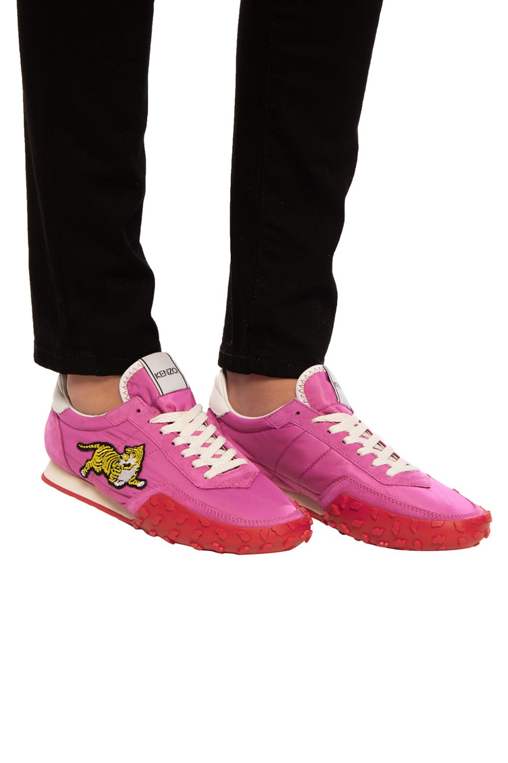 Pink tiger motif sneakers Kenzo - Vitkac France