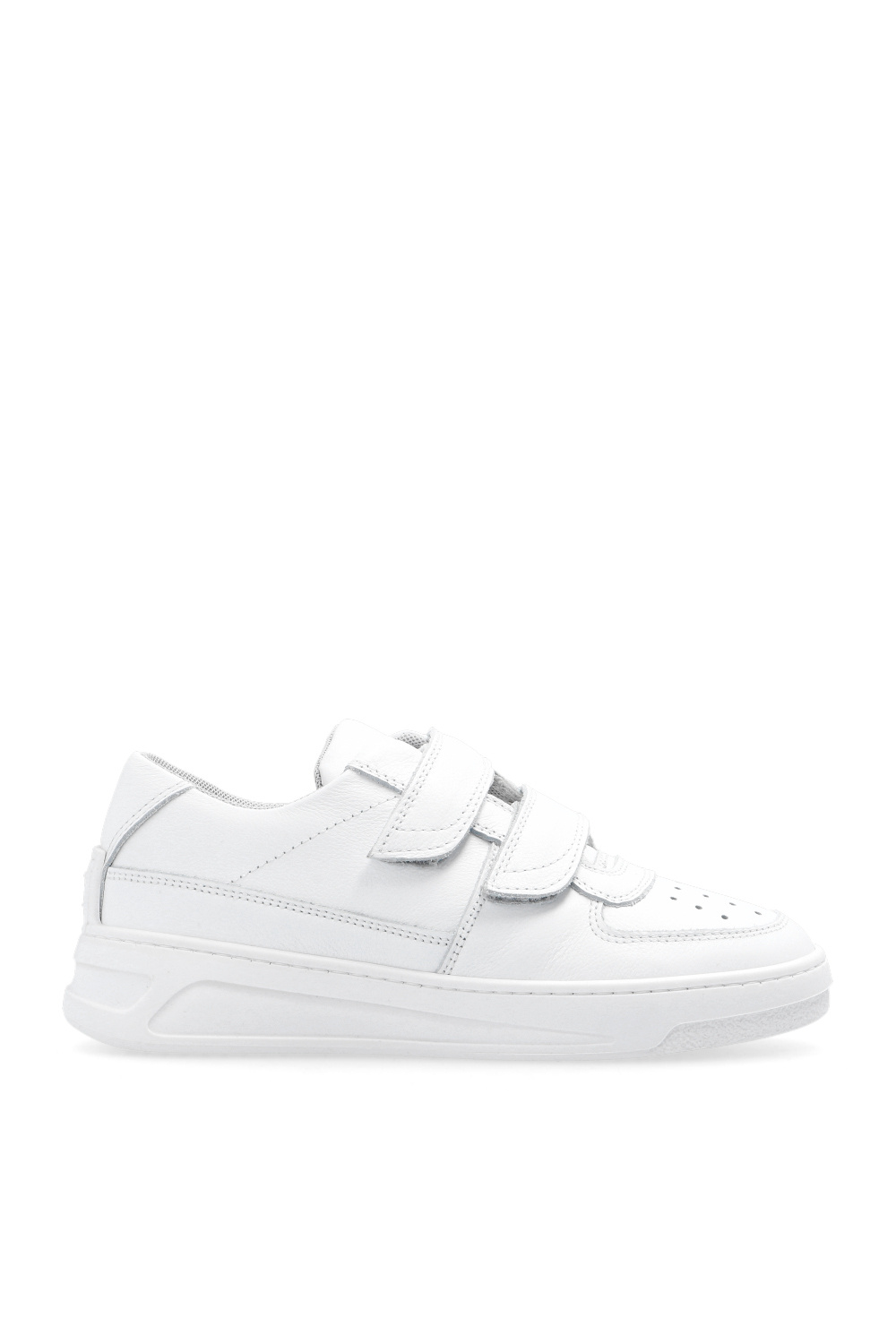 Acne Studios Kids White Velcro Strap Sneakers