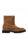 Kenzo BROWN ‘K-Mount’ suede ankle boots