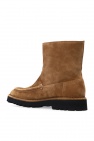 Kenzo BROWN ‘K-Mount’ suede ankle boots